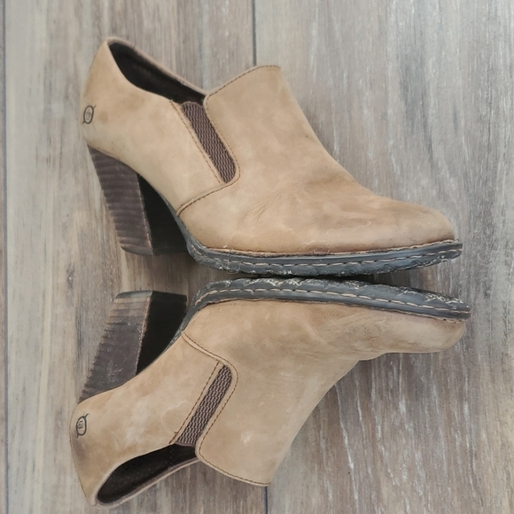 Born Women Y2K Vintage style leather boots shoes ssz 7 - Picture 7 of 12